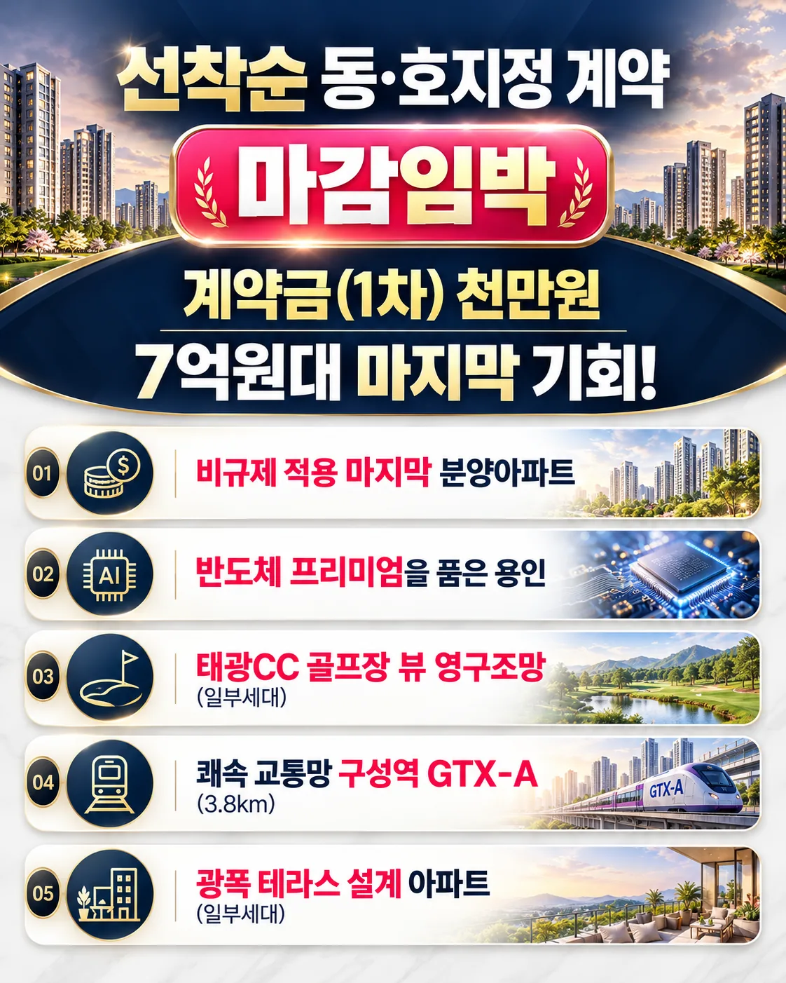 용인 기흥 라온프라이빗 아르디에 안내 팝업